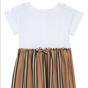 BURBERRY RHONDA STRIPE DRESS